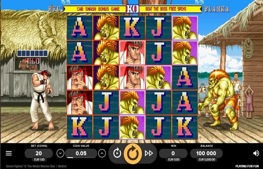 Street Fighter II The World Warrior Slot