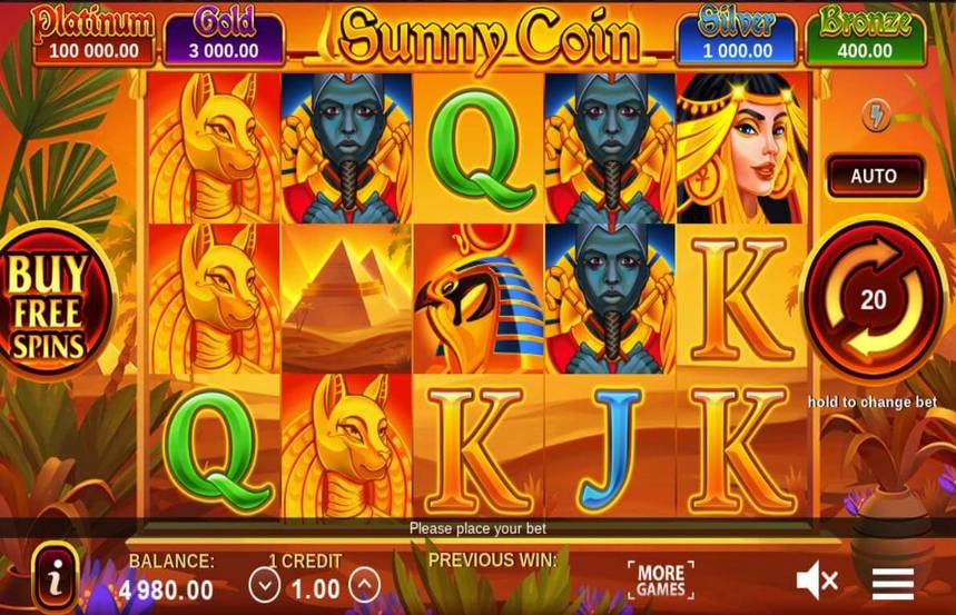 Sunny Coin Hold the Spin