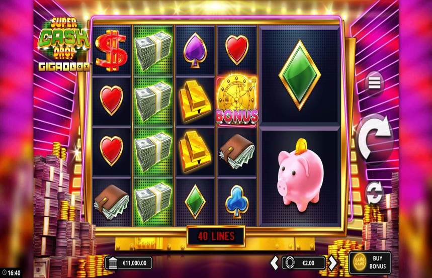 Super Cash Drop Gigablox