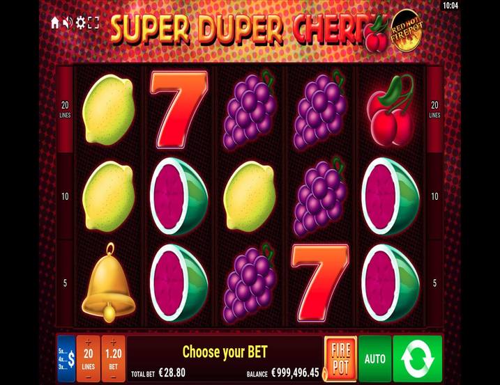 Super Duper Cherry Red Hot Firepot