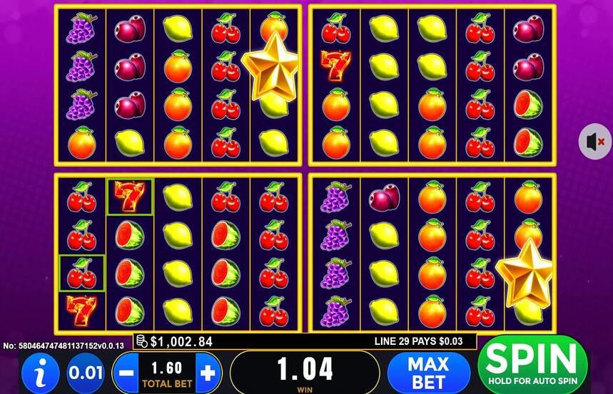 Super Fruits Quad