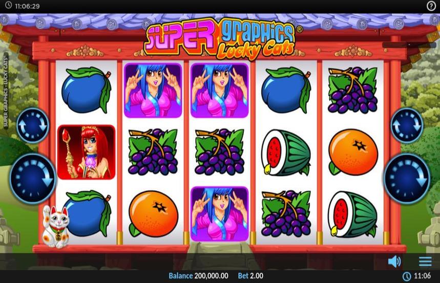 Super Graphics Lucky Cats