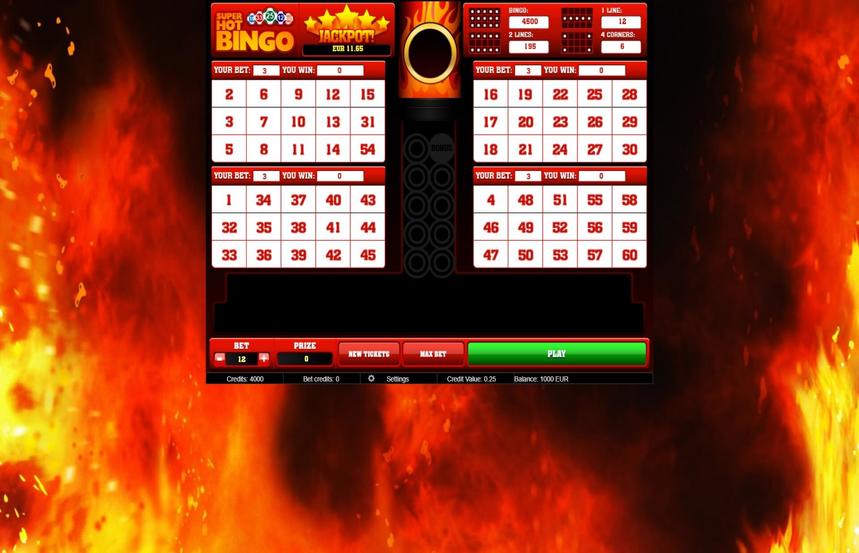 Super Hot Bingo