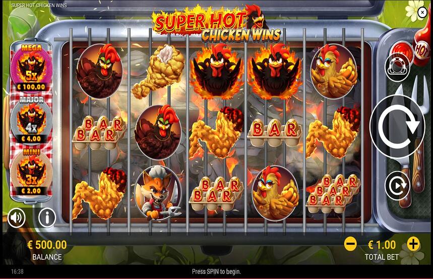 Super Hot Chicken Wins