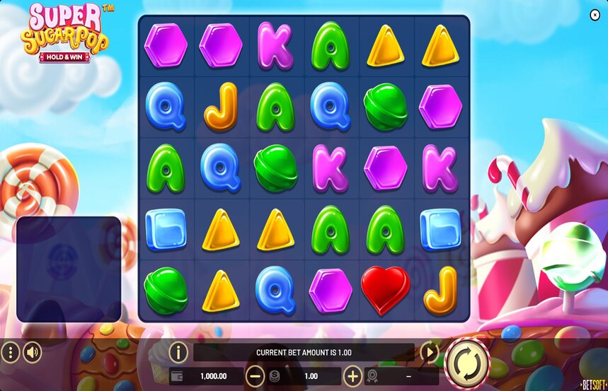 Super Sugar Pop Hold and Win
