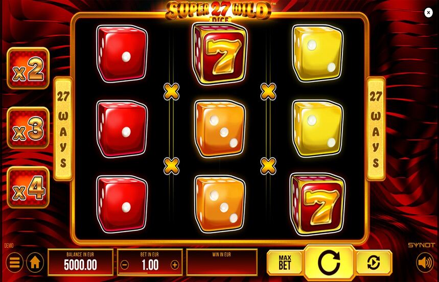 Super Wild 27 Dice