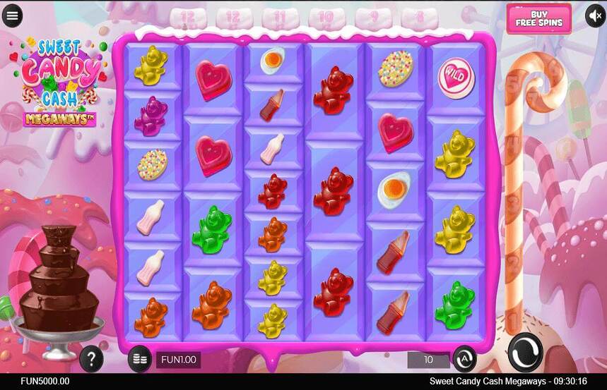 Sweet Candy Cash Megaways
