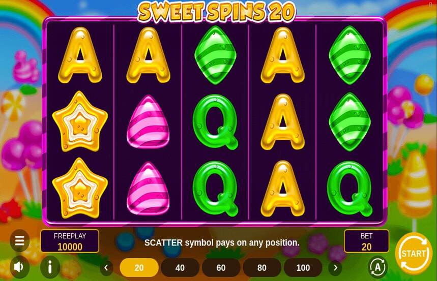 Sweet Spins 20