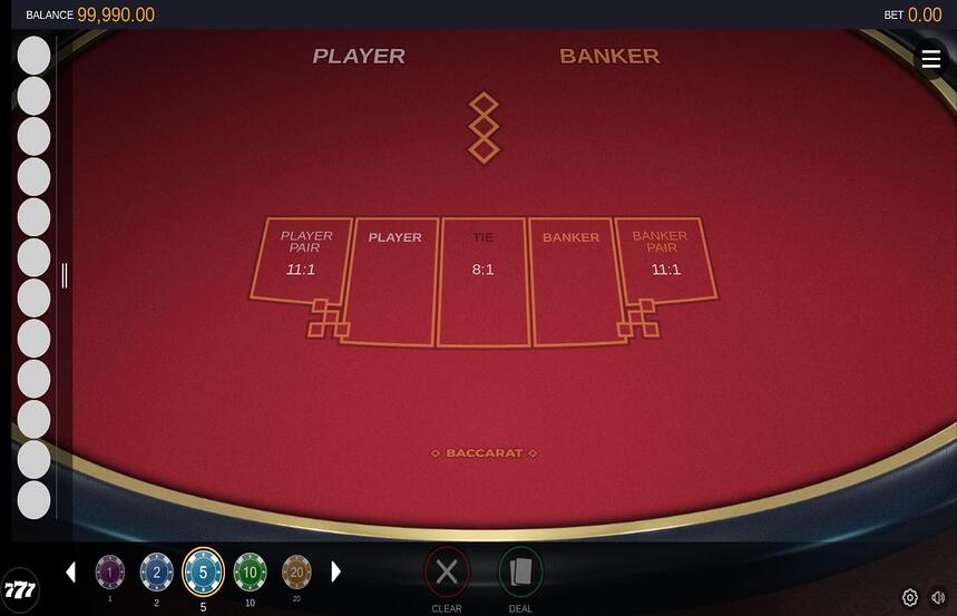 Switch Studios Baccarat