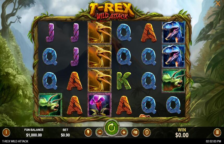 T Rex Wild Attack