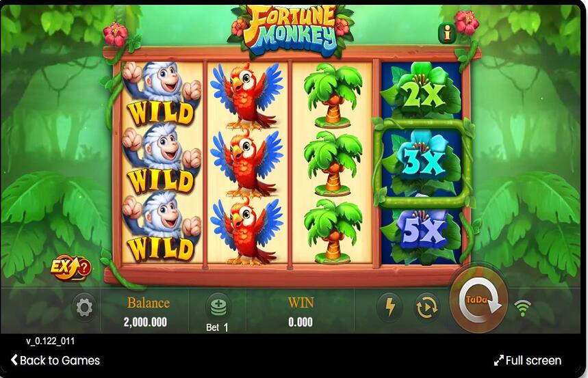 TaDa Gaming Fortune Monkey