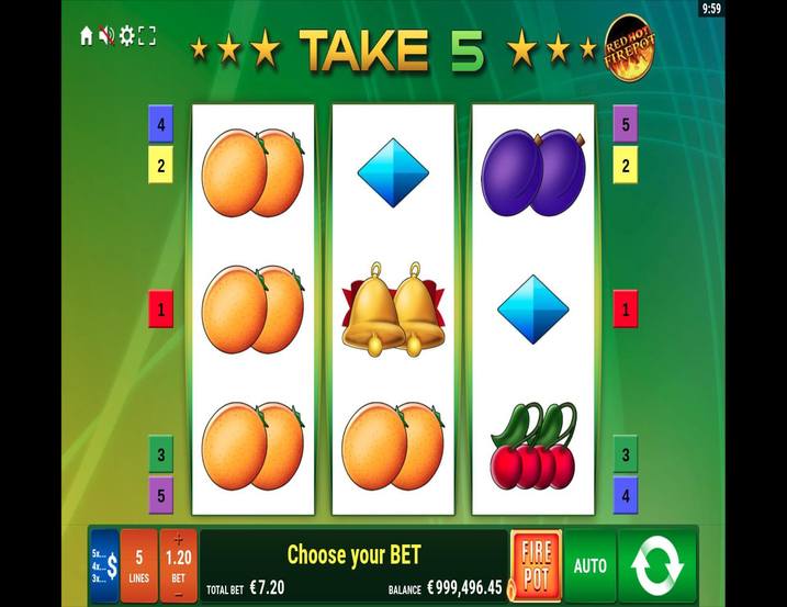Take 5 Red Hot Firepot