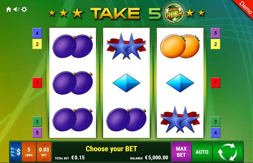 Take 5 Triple Rush