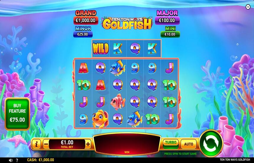 Ten Ton Ways Goldfish
