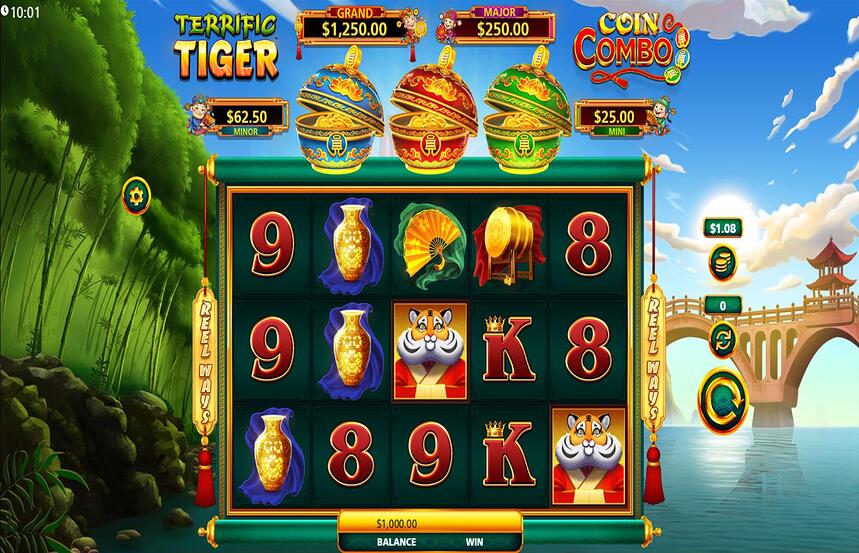 Terrific Tiger Coin Combo