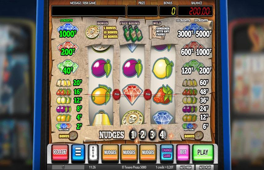 Tesoro Pirata 5000
