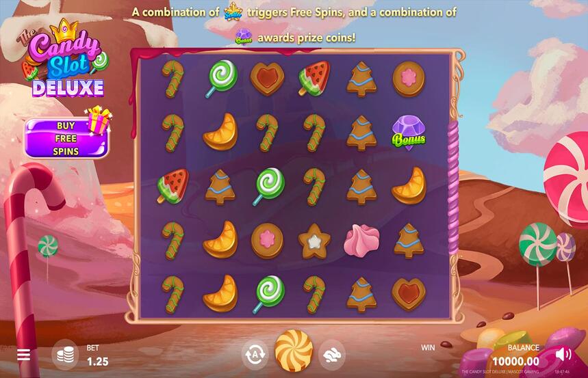 The Candy Slot Deluxe