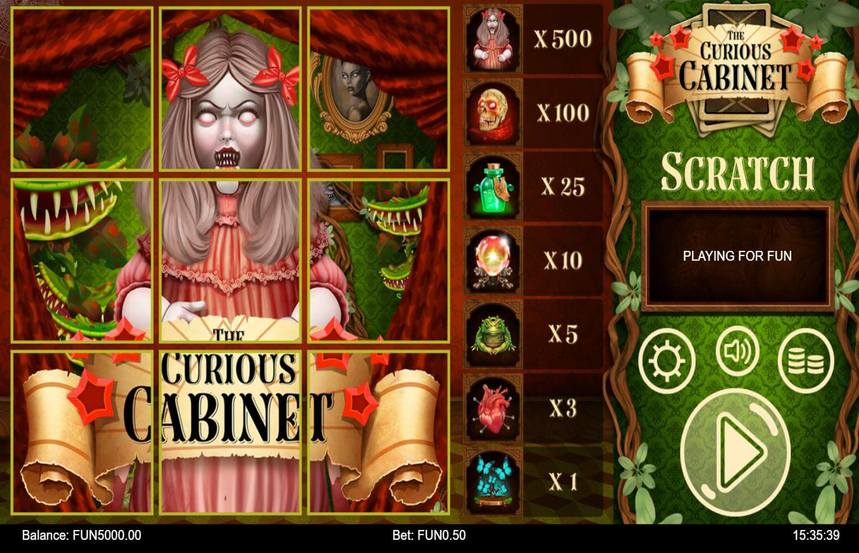 The Curious Cabinet Scratch