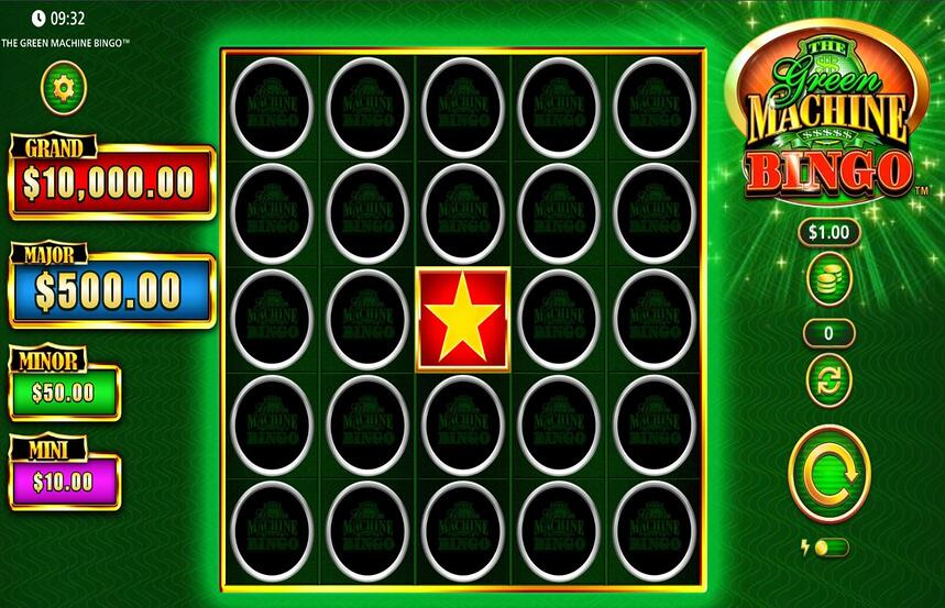 The Green Machine Bingo