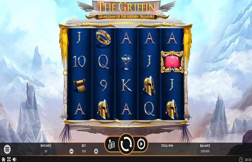 The Griffin Guardian of the Hidden Treasure