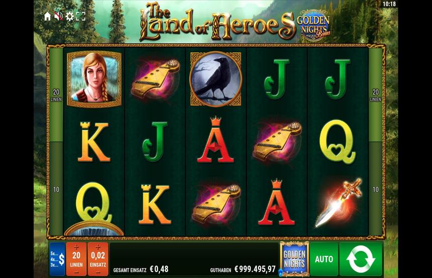 The Land of Heroes Golden Nights