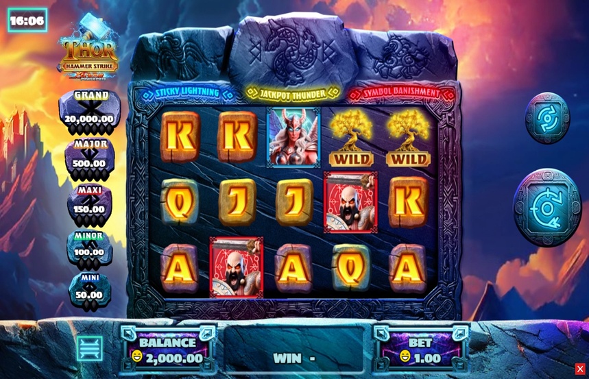 Thor Hammer Strike Xtreme Power Pots