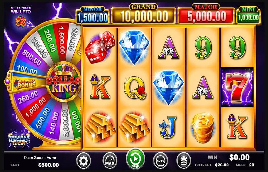 Thunder Cash Dollar King