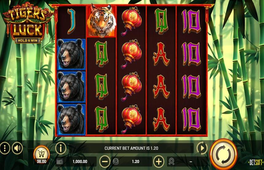 Tigers Luck Hold and Win