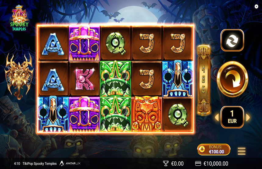TikiPop Spooky Temples