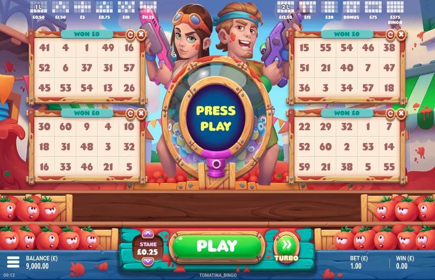 Tomatina Bingo