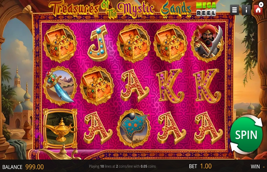 Treasures of the Mystic Sands