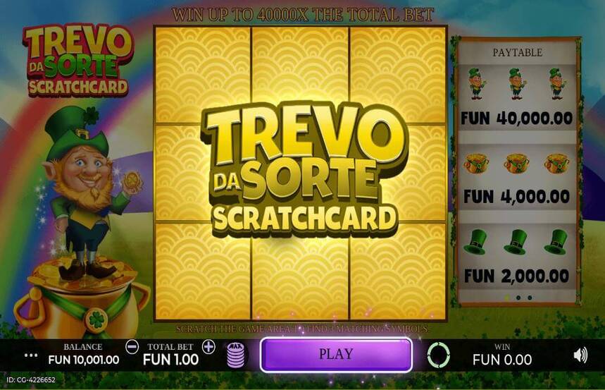 Trevo da Sorte Scratchcard
