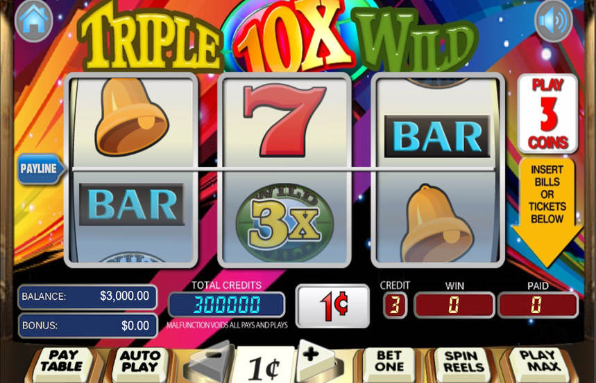 Triple 10x Wild