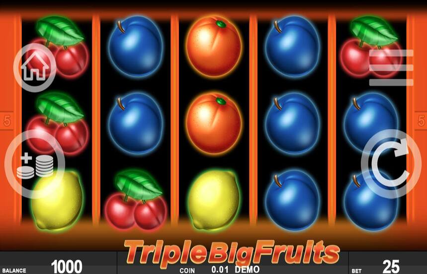Triple Big Fruits