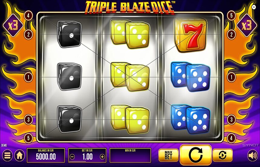 Triple Blaze Dice