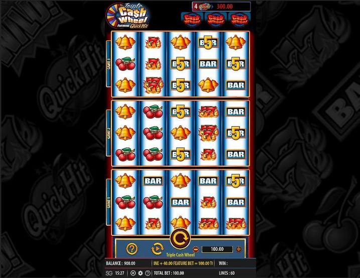 Triple Cash Wheel