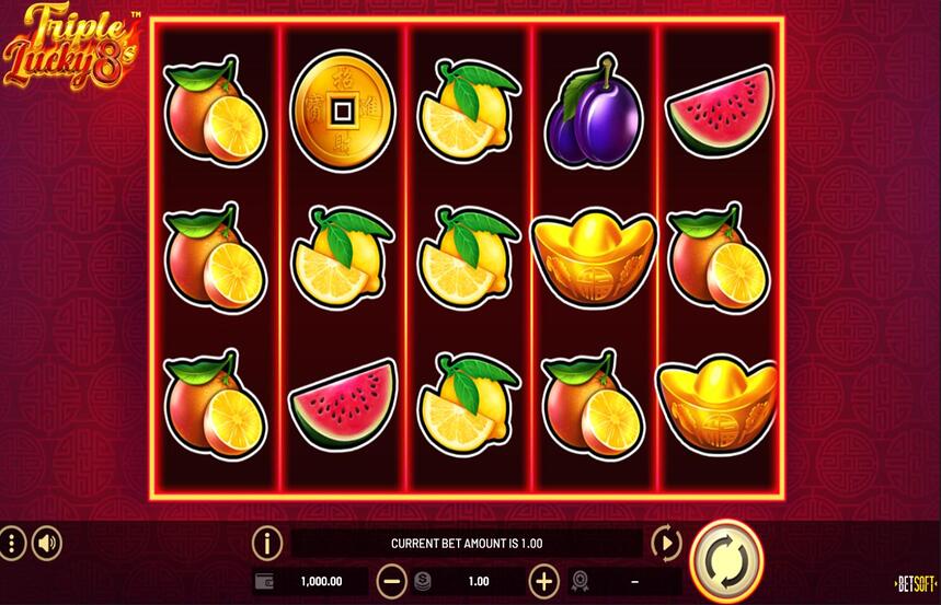 Triple Lucky 8s