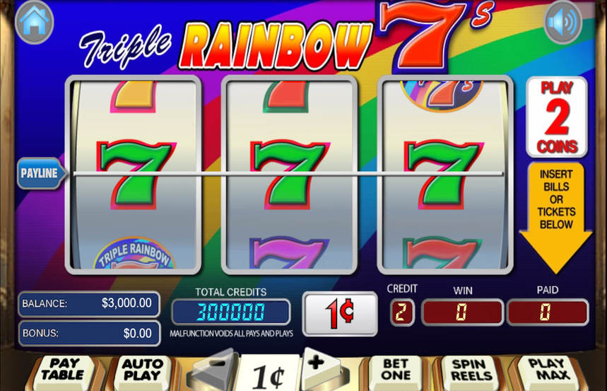 Triple Rainbow 7s