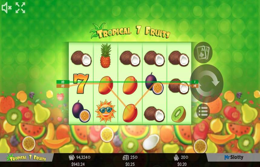 Tropical 7 Fruits