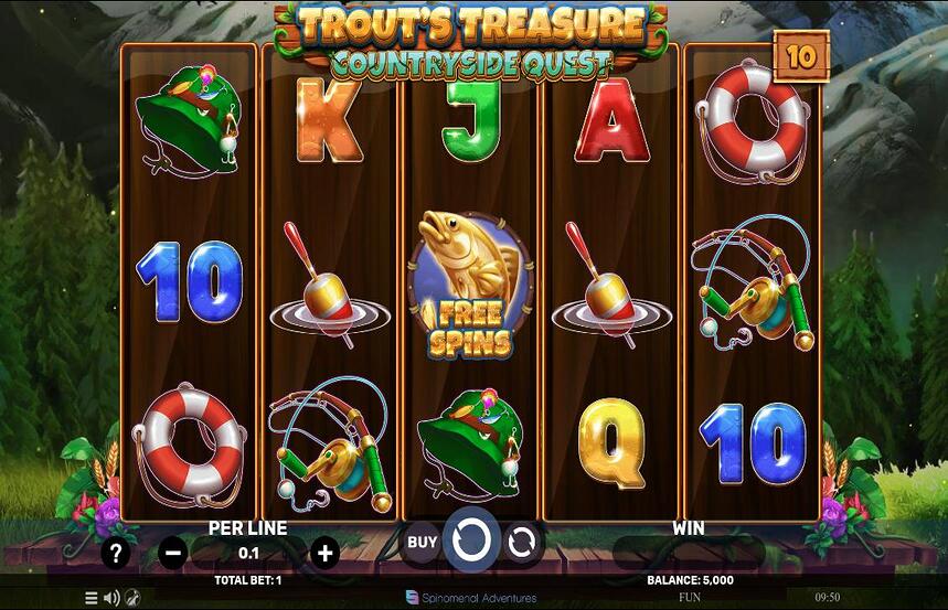 Trouts Treasure Countryside Quest
