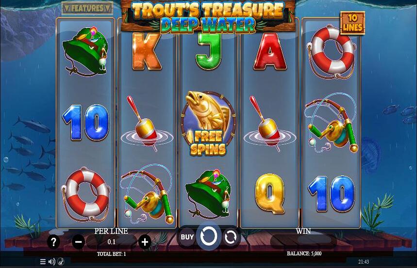 Trouts Treasure Deep Water