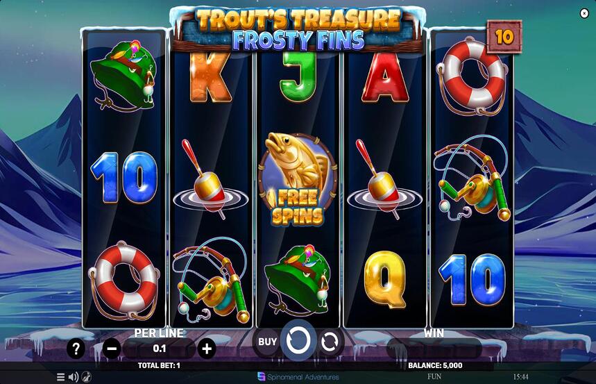 Trouts Treasure Frosty Fins