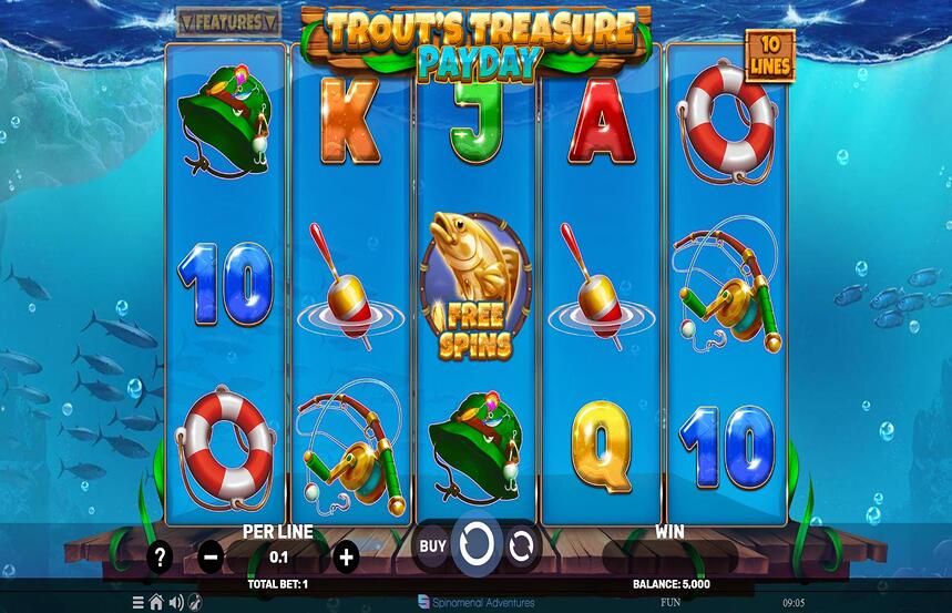 Trouts Treasure Payday