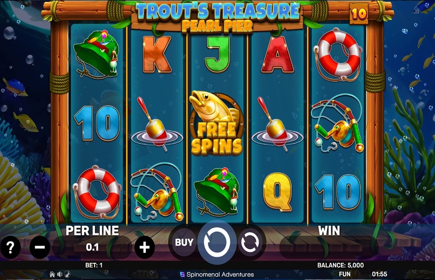Trouts Treasure Pearl Pier