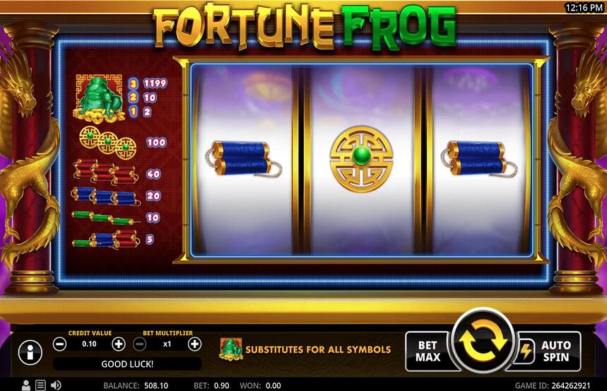 TTG Fortune Frog