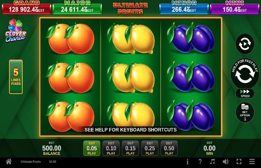 Ultimate Fruits Clover Chance