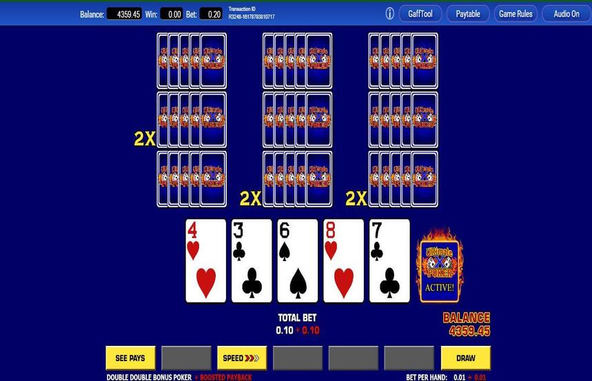 Ultimate X Poker Ten Play