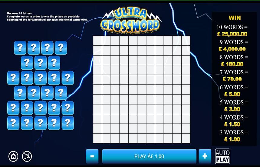 Ultra Crossword