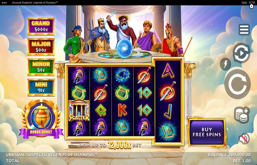 Unusual Suspects Legends of Olympus