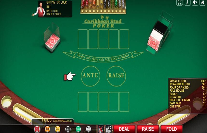 Urgent Games Caribbean Stud Poker